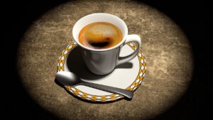 coffee, coffee cup, cup, still life, 3d, blender