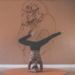 woman, yoga, pose, wellness, well-being, meditate, balance, balancing, artwork, art, drawing, indoors, lifestyle, recreation, healthy, healthy lifestyle, yoga, yoga, yoga, yoga, yoga